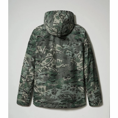 Jacket Napapijri Men Rainforest Summer Print 2 Camo Green